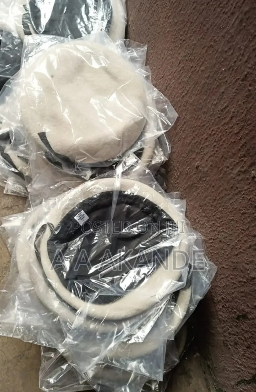 White Security Beret