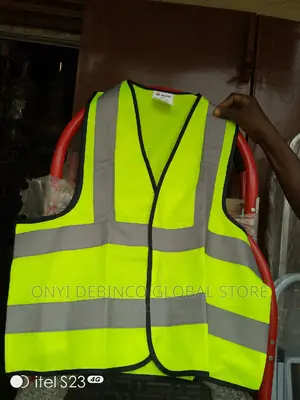 Industrial Reflective Safety Jacket 100% Polyester M, L & XL