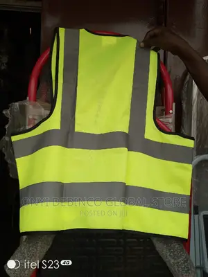 Industrial Reflective Safety Jacket 100% Polyester M, L & XL