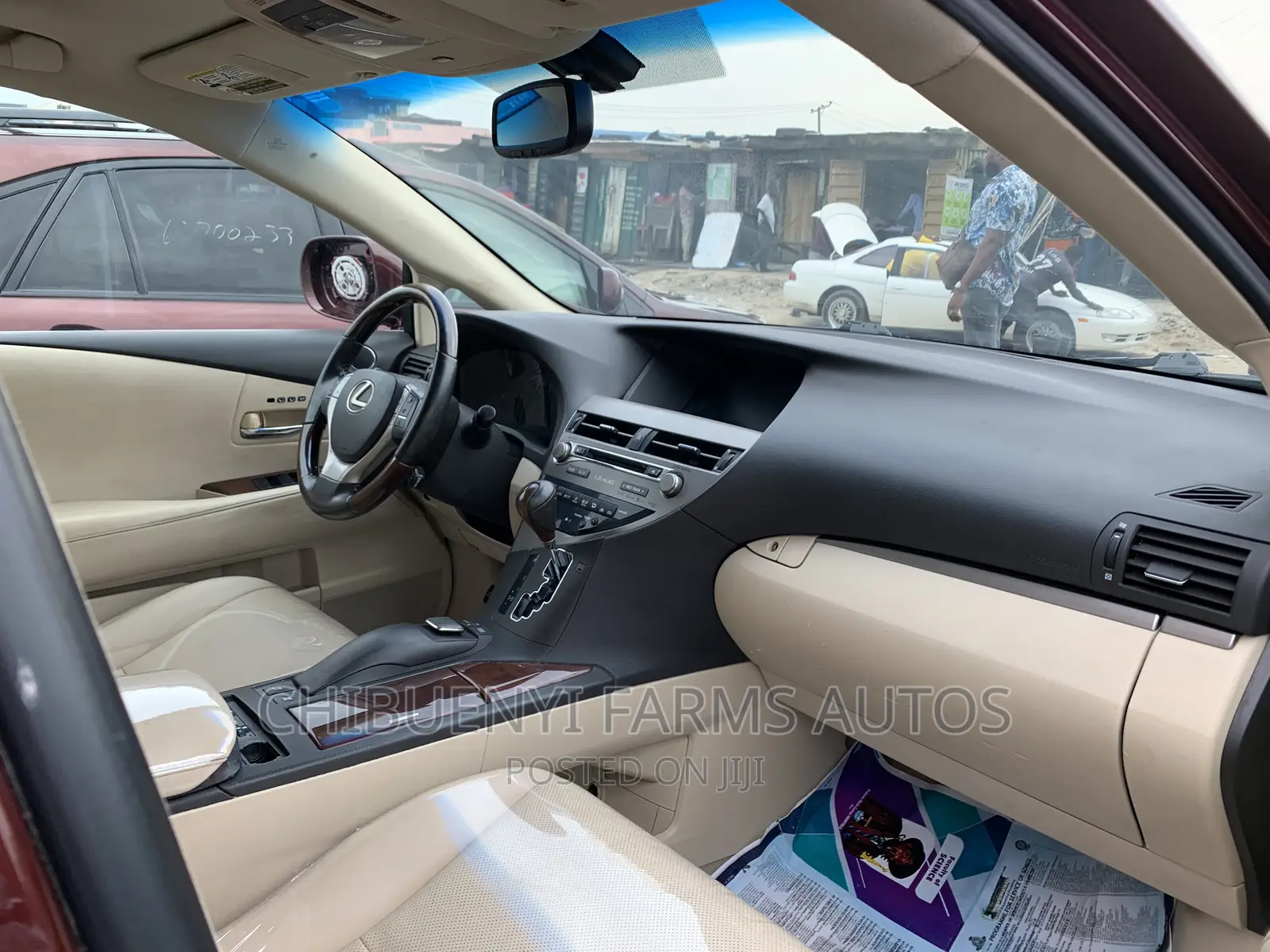 Lexus RX 2013 Red