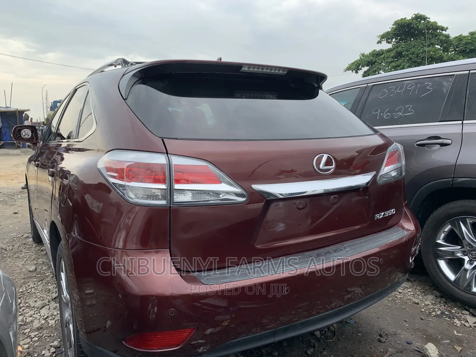 Lexus RX 2013 Red