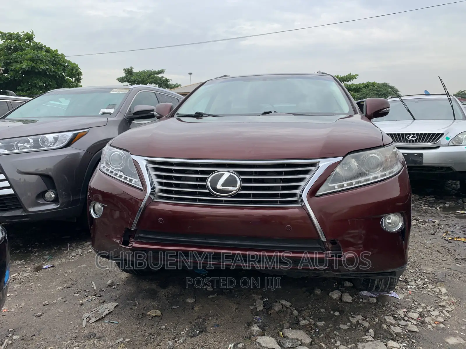 Lexus RX 2013 Red