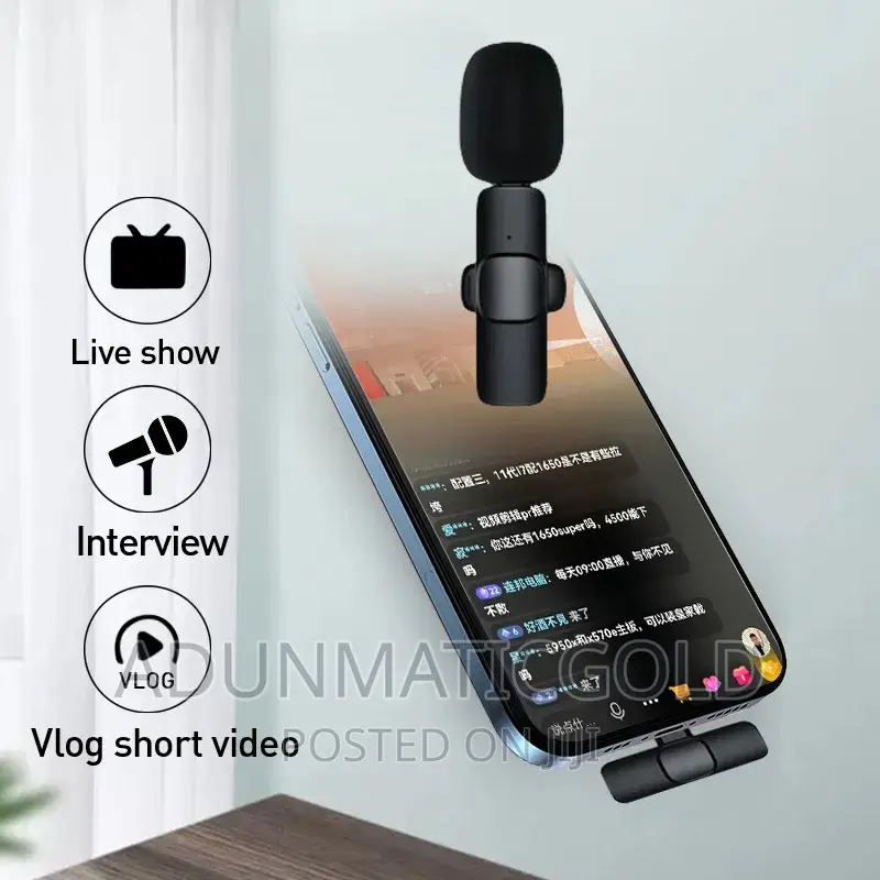 Wireless Lapel Microphone
