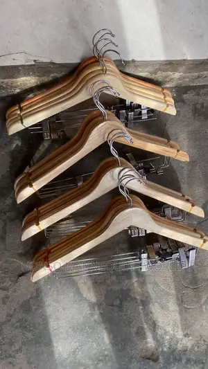 Bundles Of Wooden Clip Hangers