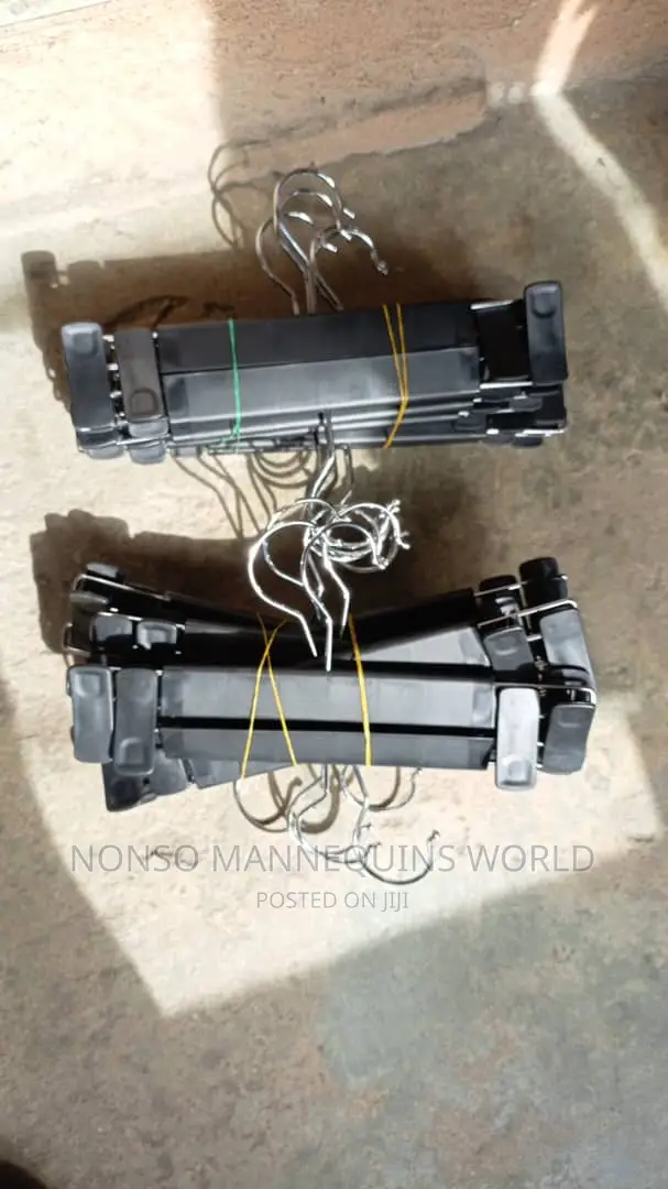 Black Clip Hangers