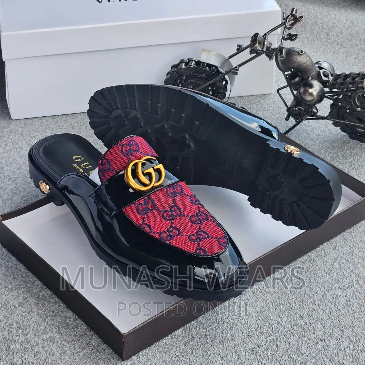 Luxury Gucci Half Shoe