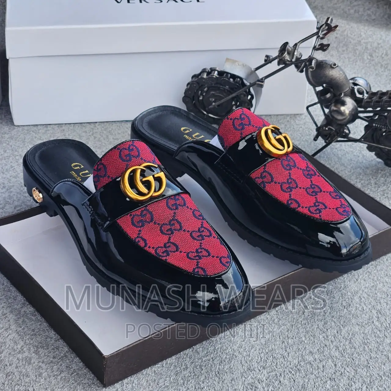 Luxury Gucci Half Shoe