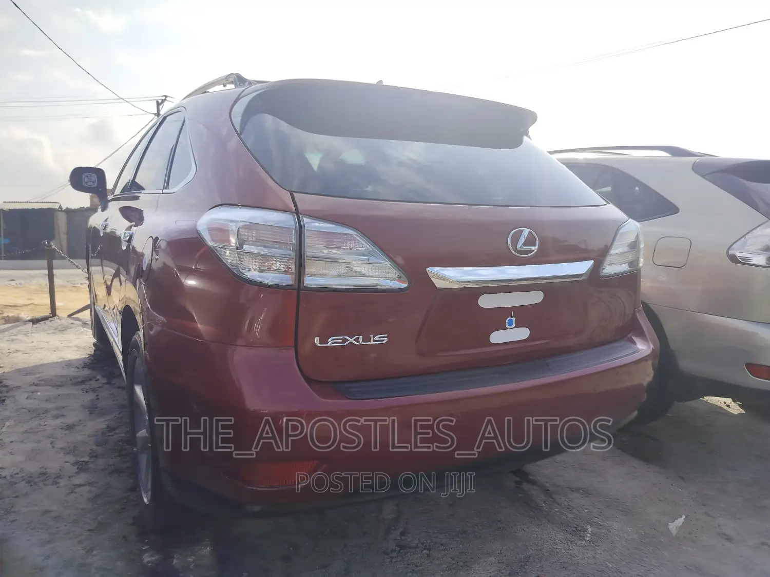 Lexus RX 350 2011 Red