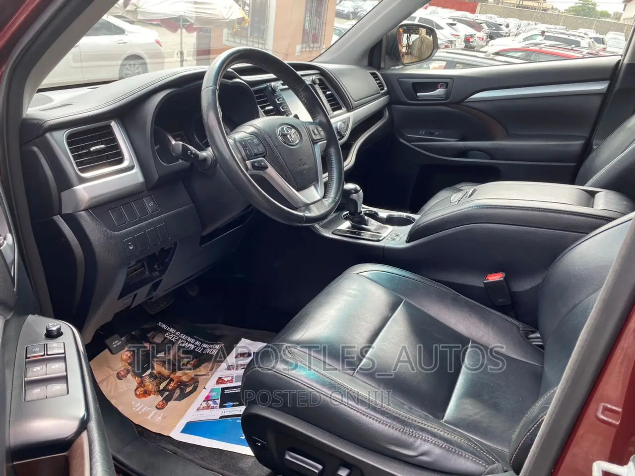 Toyota Highlander 2017 Burgundy