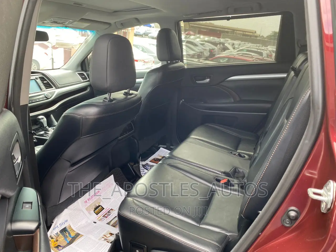 Toyota Highlander 2017 Burgundy