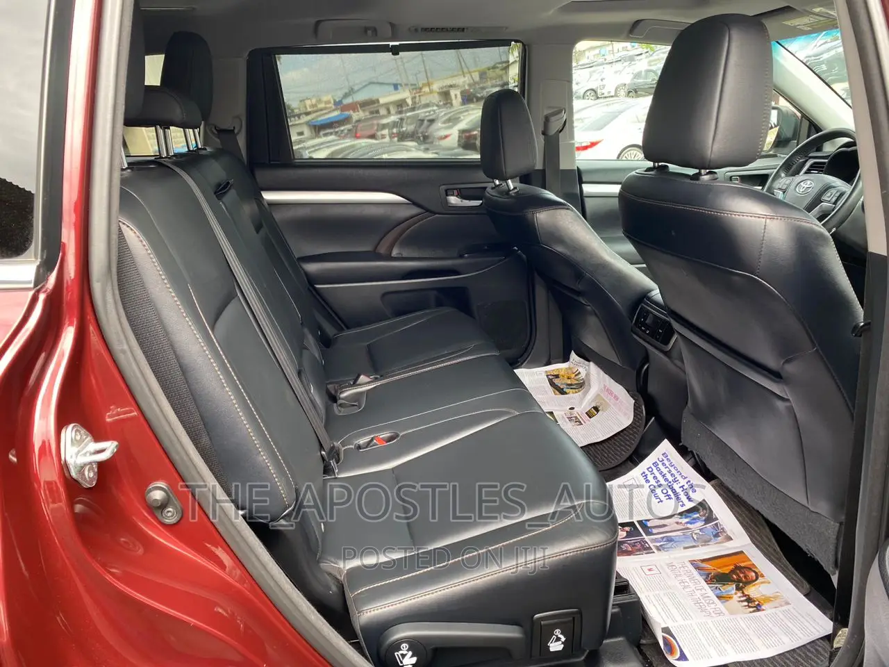 Toyota Highlander 2017 Burgundy