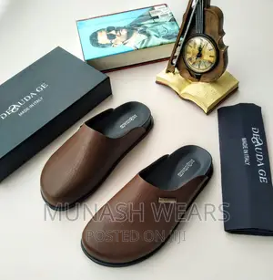 Italian Leather Mule