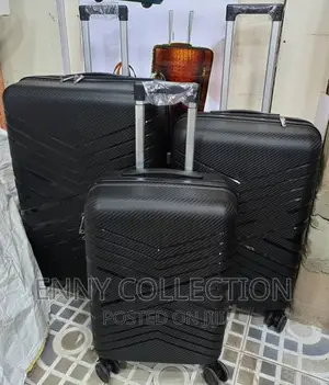 Set of 3 Rubber Luggage Box