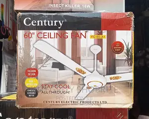 Century Powerful Ceiling Fan - Brown FC-60