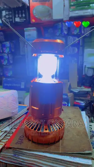 Solar Charging Campaign Light and Fan