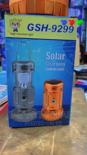 Solar Charging Campaign Light and Fan