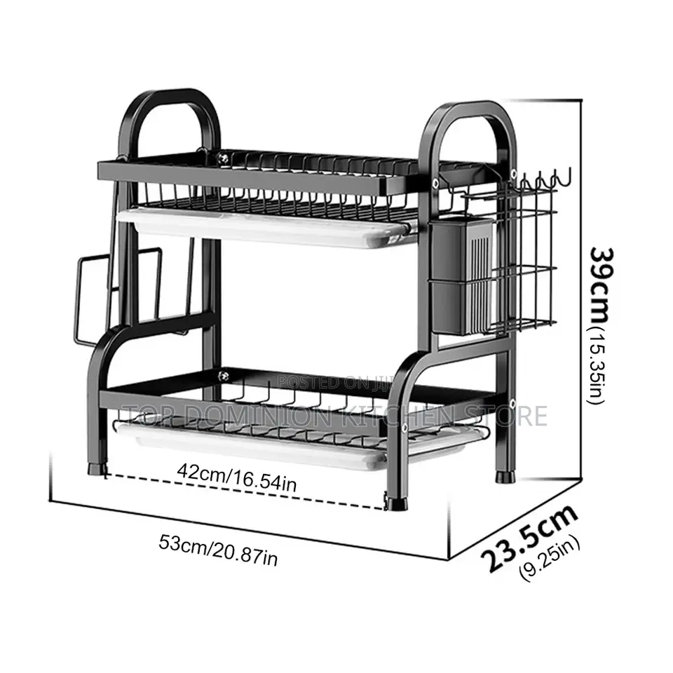 2layer Dish Drainer Rack