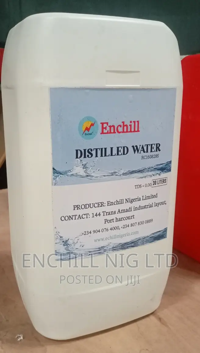 Envac Distilled Water