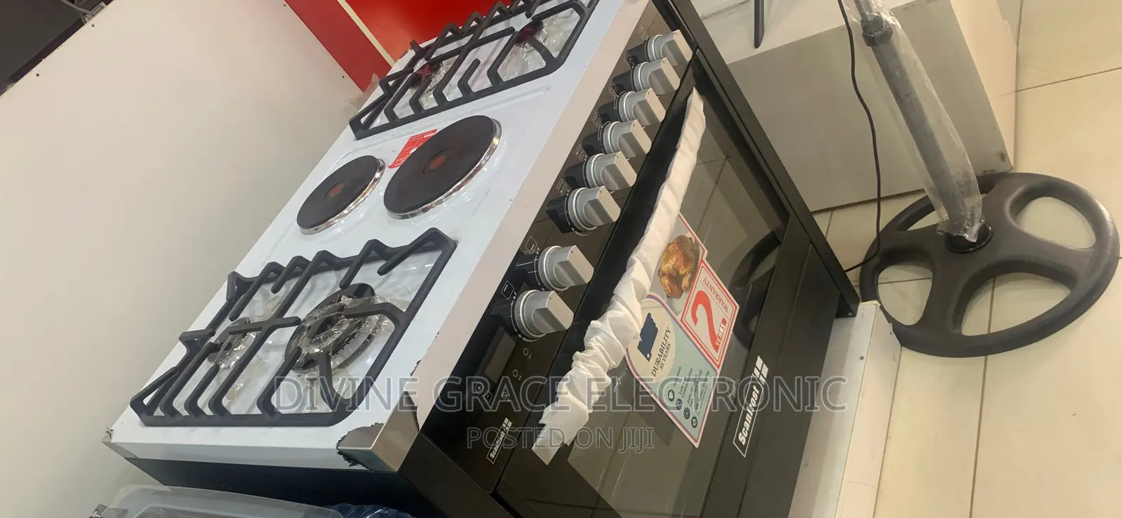 60x90 4bunner 2 Electric Gas Cooker