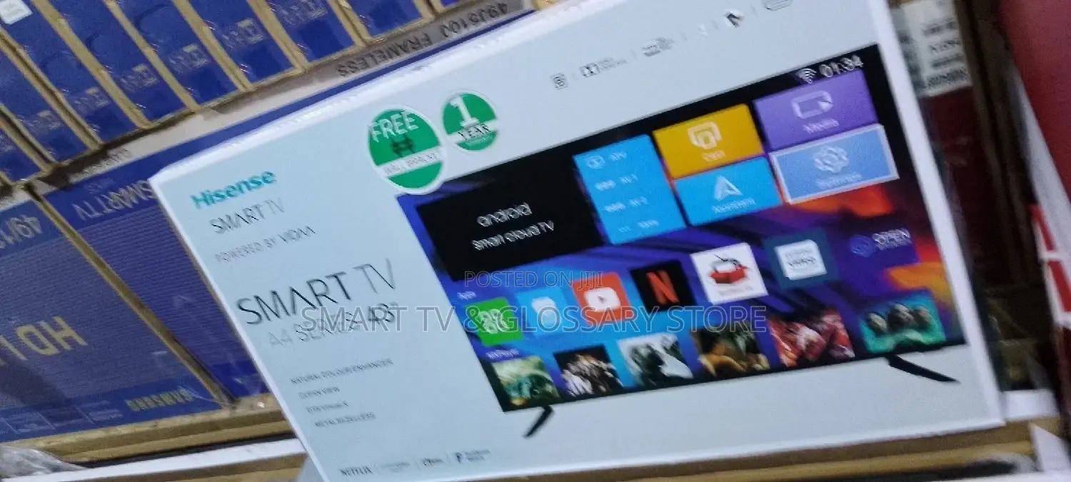 43inches Hisense Android for Just
