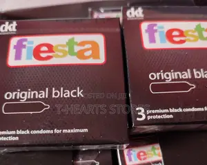 DKT Fiesta Original Black -3's (5 Packs)