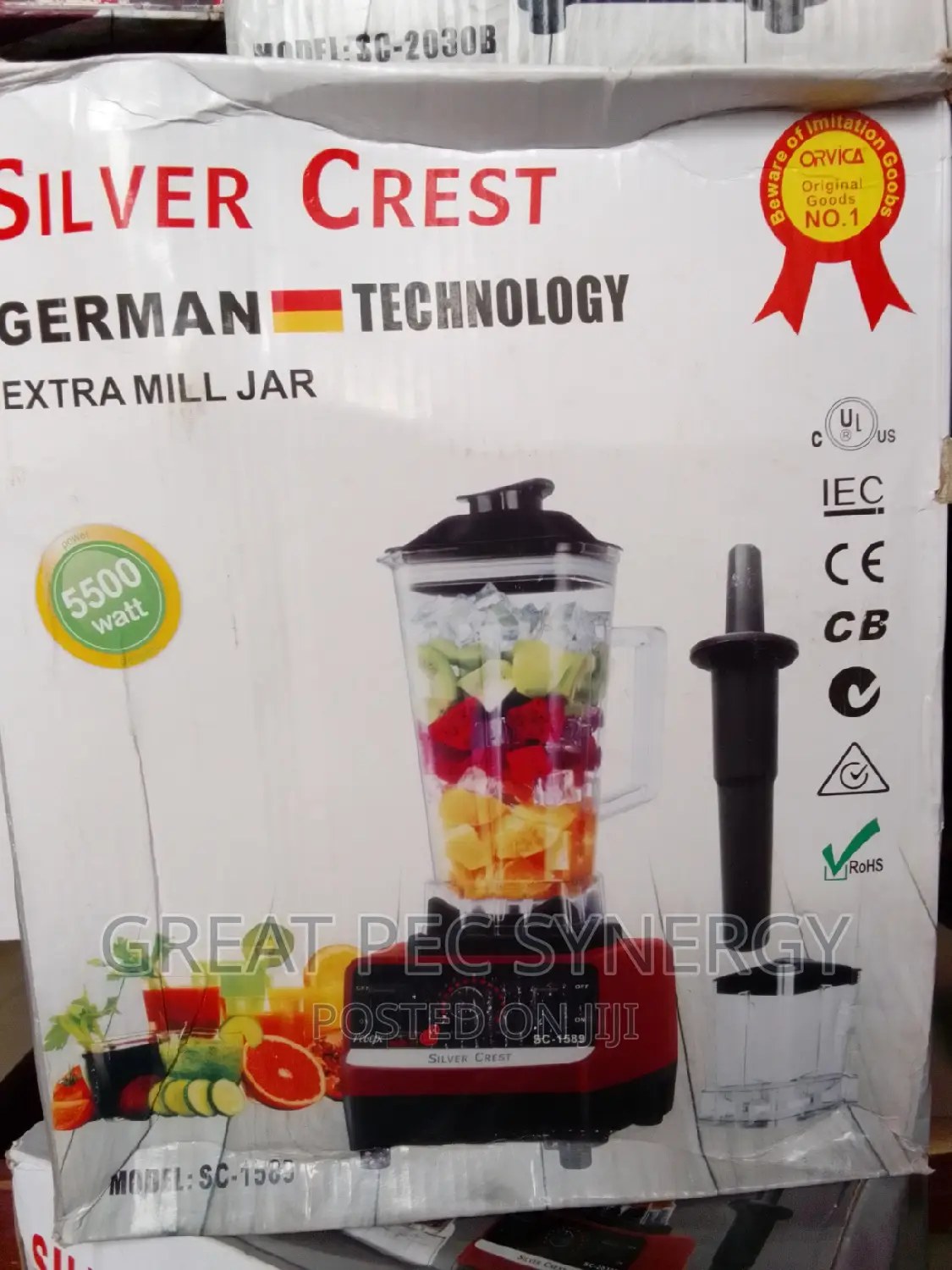 Silver Crest 5500w Blender