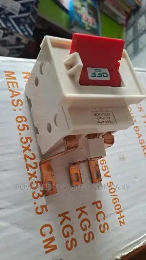 100amps Main Switch for D Board/ Factories Purposes