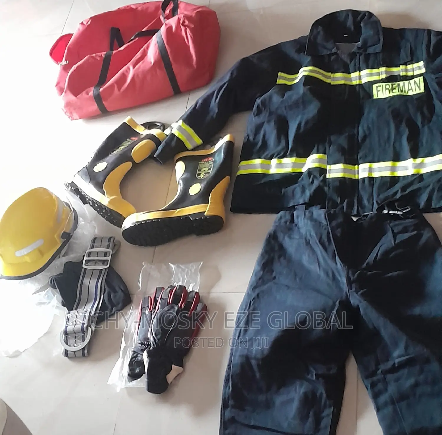 Fireman/Fire Man/Fire Resistance Suit (Complete Kit)