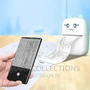 Mini Wireless Paper Printer Portable Bluetooth Printer