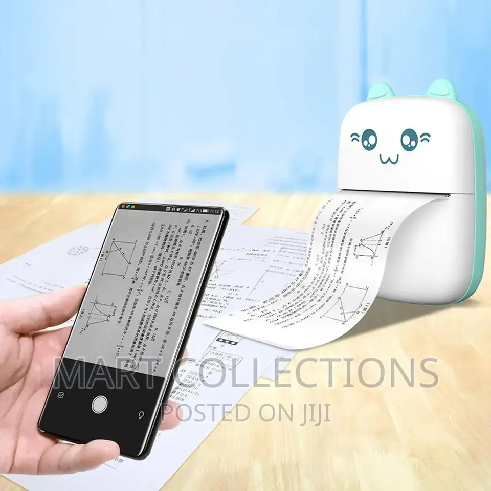 Mini Wireless Paper Printer Portable Bluetooth Printer