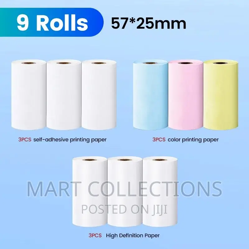 Mini Wireless Paper Printer Portable Bluetooth Printer