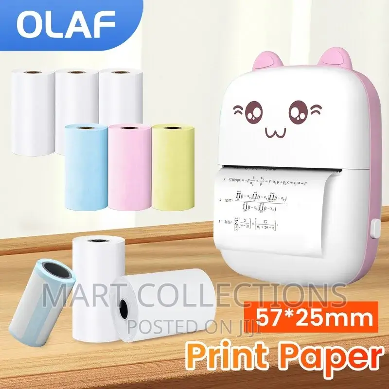 Mini Wireless Paper Printer Portable Bluetooth Printer
