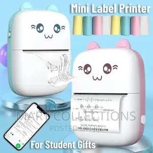 Mini Wireless Paper Printer Portable Bluetooth Printer