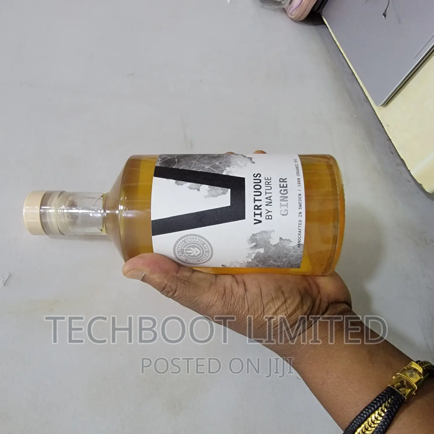 Vodka Virtuous by Nature Raspberry, Ginger , Bitter Lemon