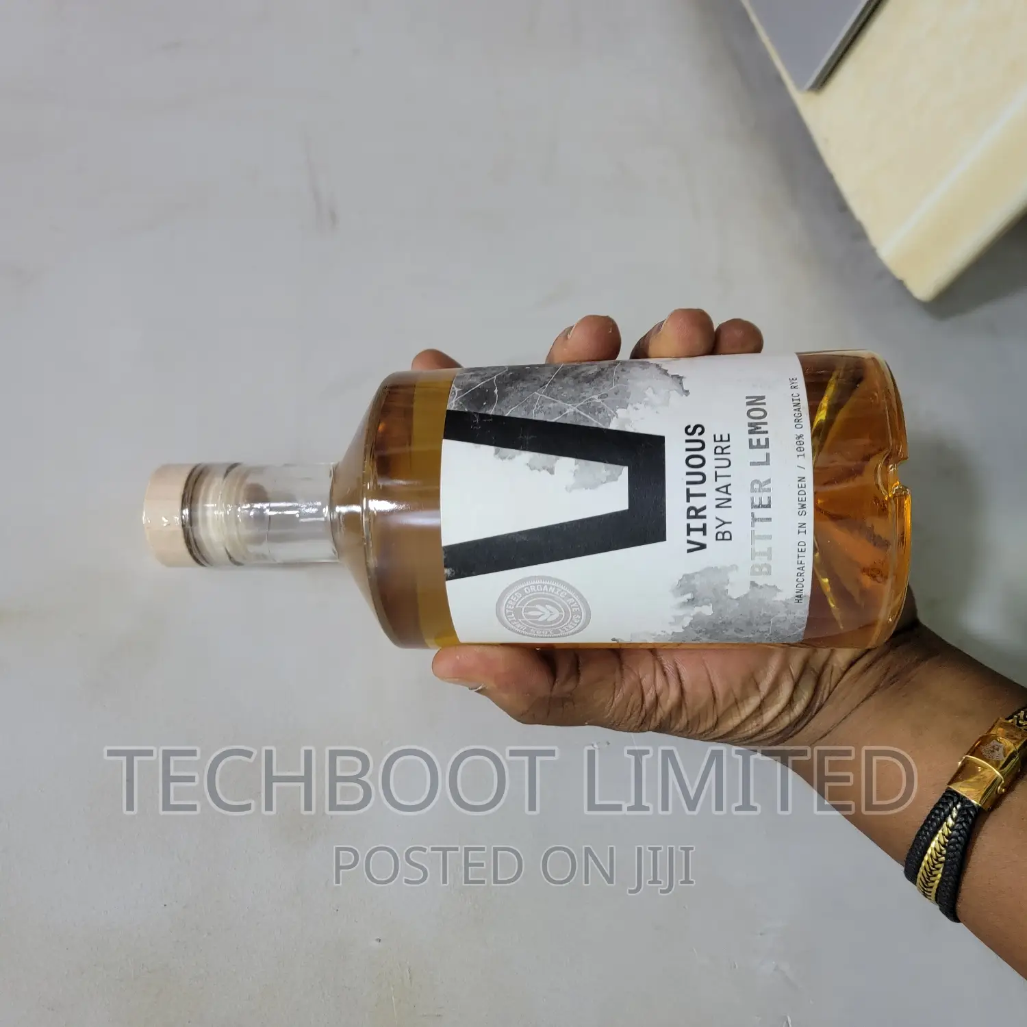 Vodka Virtuous by Nature Raspberry, Ginger , Bitter Lemon