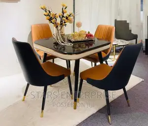4 Seater Marble Luxe Dinning Set