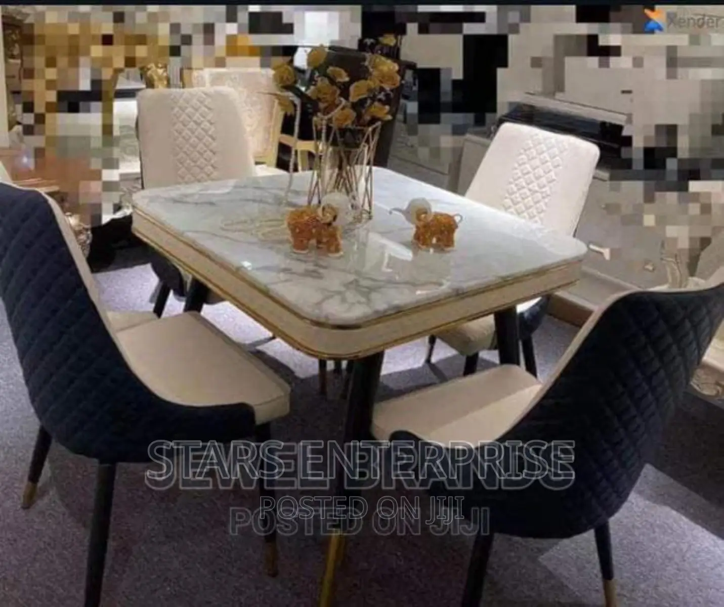 Dining Table With 4 Chairs