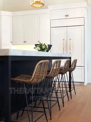 Handmade Rattan Bar Stools
