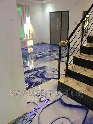Ice  Cube 3d Epoxy Flooring