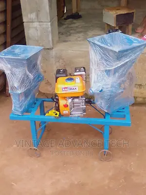 Newly Constructed Pepper Mill and Egusi Grinder With Engine