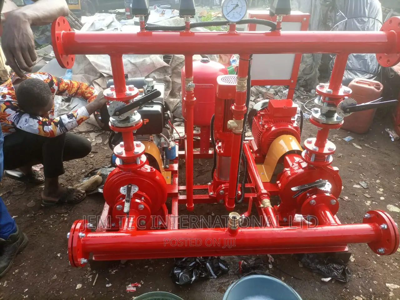 20kw Fire Hydrant Pump