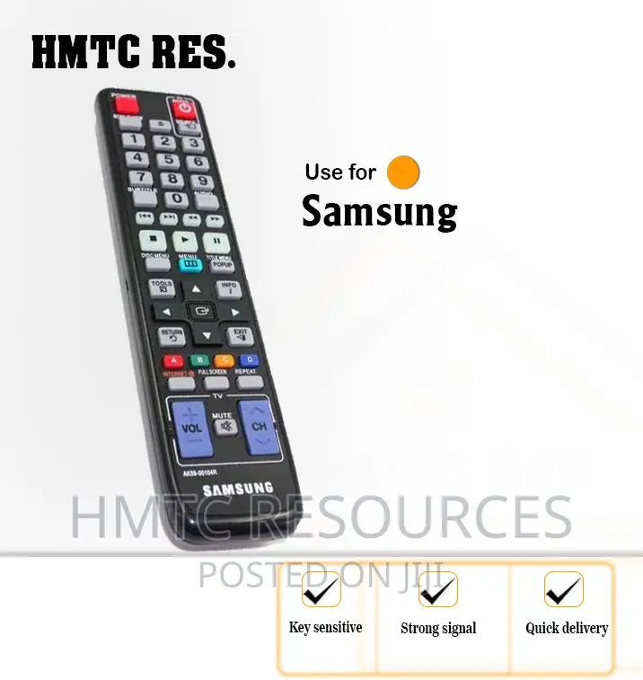 Samsung 3d/Bluray Disc Player(Dvd) Remote Control