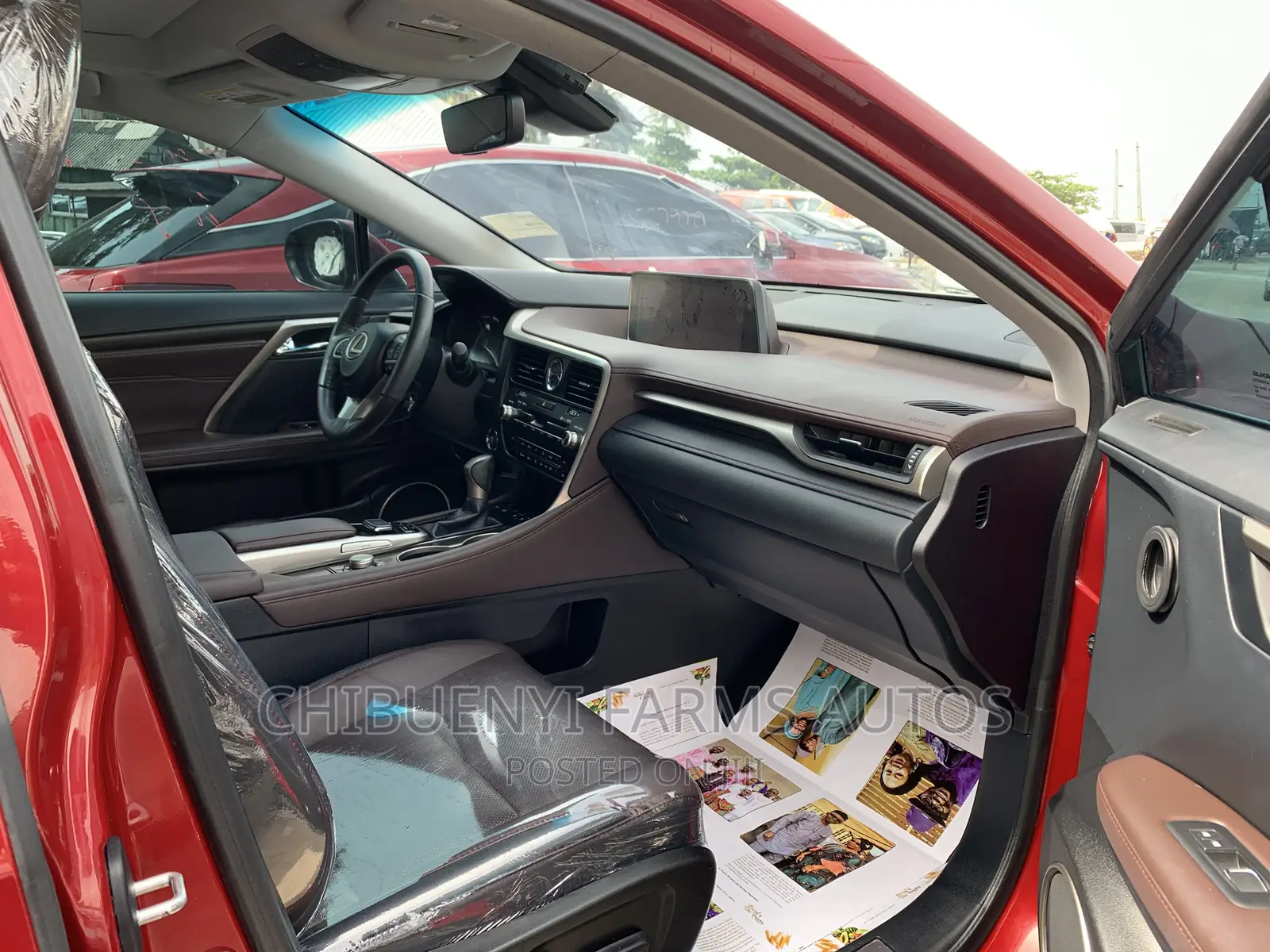 Lexus RX 350 2018 Red