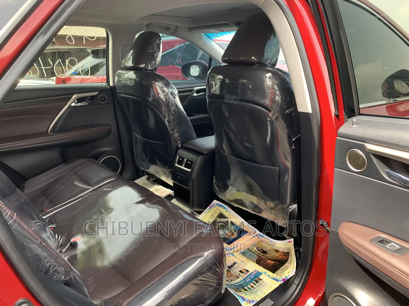Lexus RX 350 2018 Red