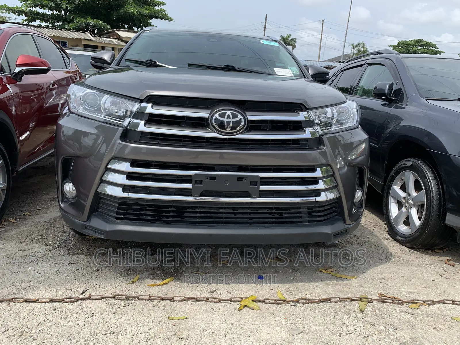 Toyota Highlander 2017 Gray