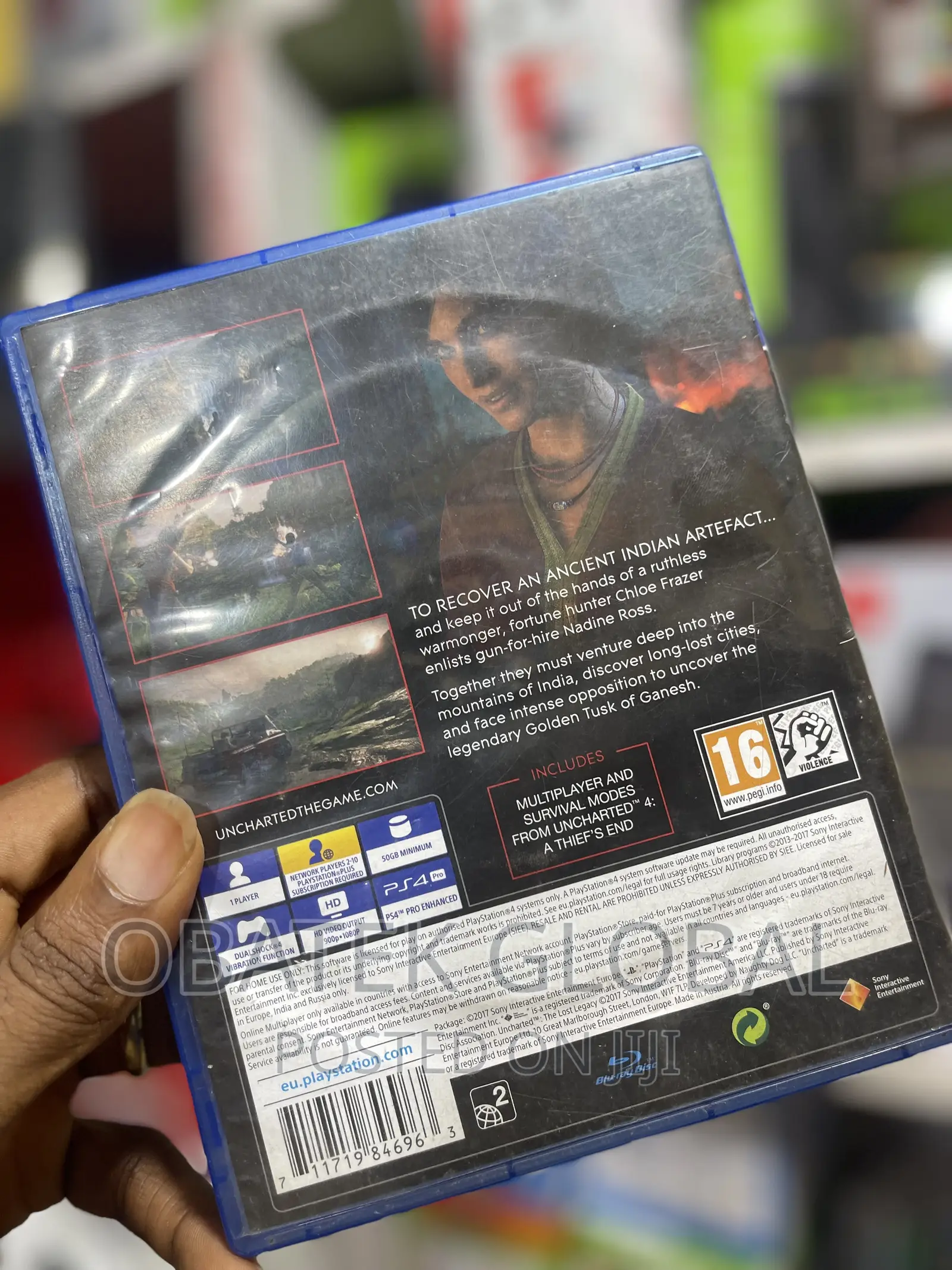 PS4 Uncharted: The Lost Leacy