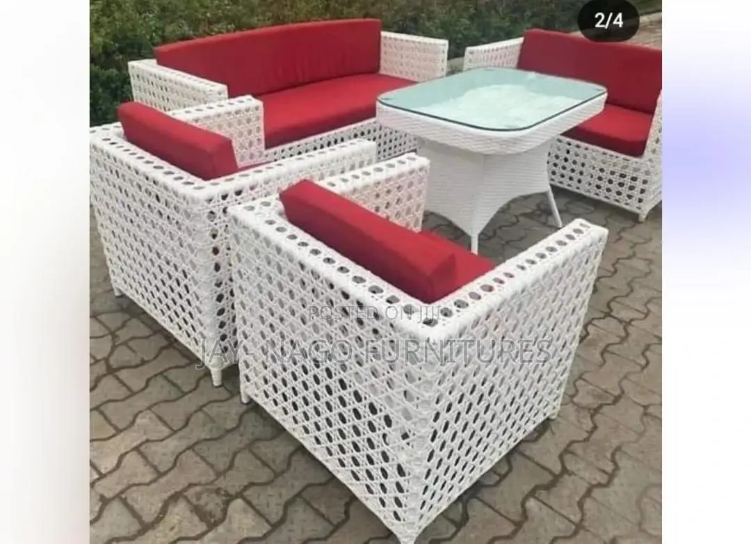 Complete Set Rattan Plastic Executive Sofa Chair