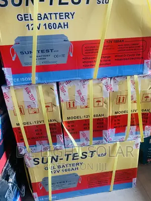 160ah Sun-Test Gel Battery