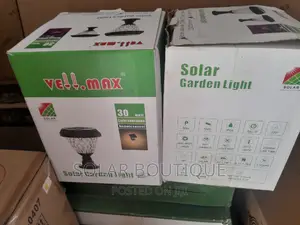 30w VELLMAX Solar Gate Lamp