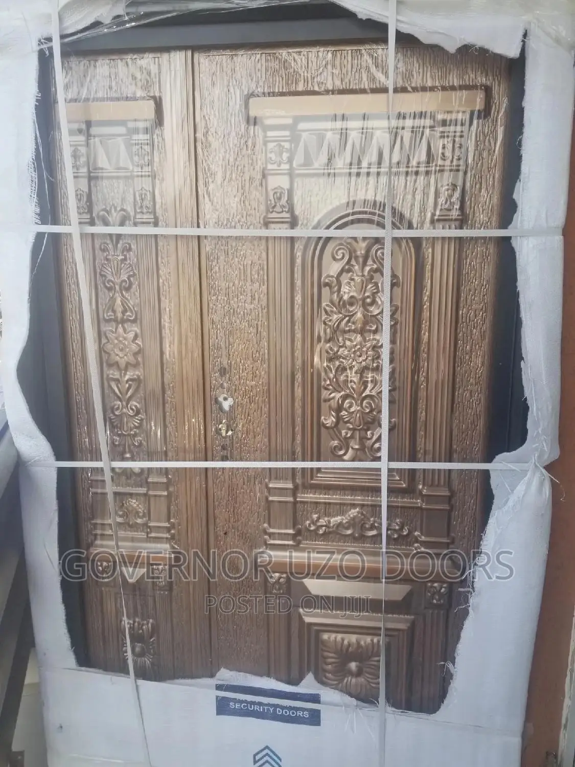 Strong High Quality Cast Aluminium Security Door
